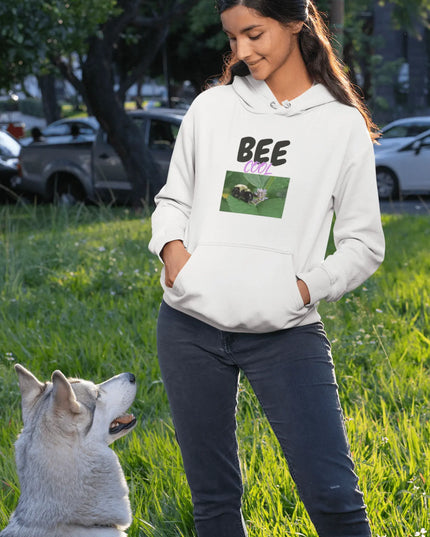 Bee Cool Photo Hooded Sweatshirt - The Butterfly Mama
