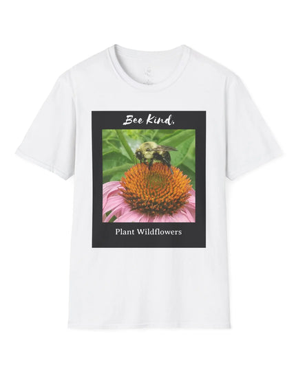 Bee Kind, Plant Wildflowers T-Shirt - The Butterfly Mama