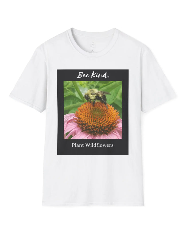 Bee Kind, Plant Wildflowers T-Shirt - The Butterfly Mama