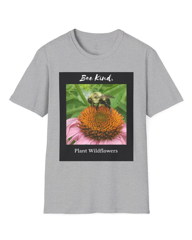 Bee Kind, Plant Wildflowers T-Shirt - The Butterfly Mama
