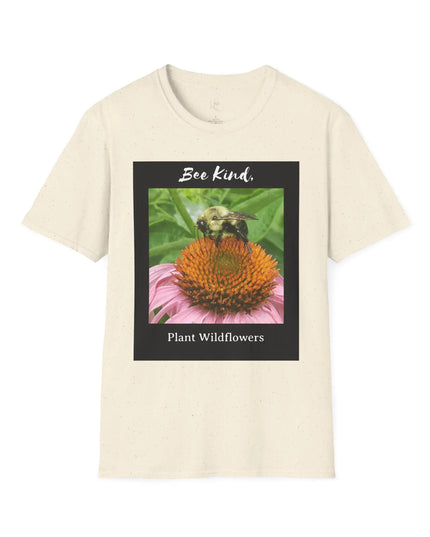 Bee Kind, Plant Wildflowers T-Shirt - The Butterfly Mama