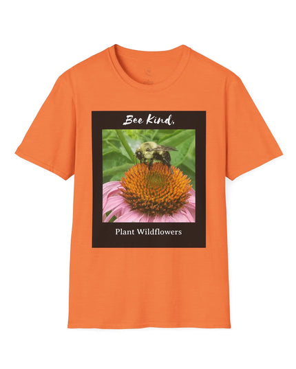 Bee Kind, Plant Wildflowers T-Shirt - The Butterfly Mama