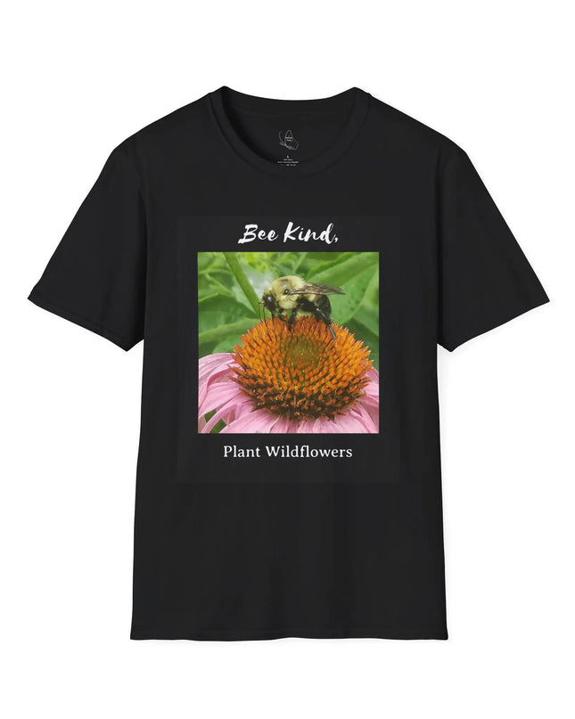 Bee Kind, Plant Wildflowers T-Shirt - The Butterfly Mama
