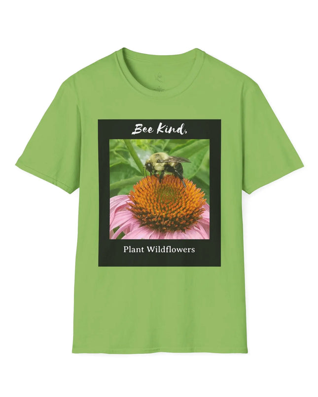 Bee Kind, Plant Wildflowers T-Shirt - The Butterfly Mama