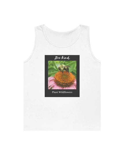Bee Kind, Plant Wildflowers Tank Top - The Butterfly Mama