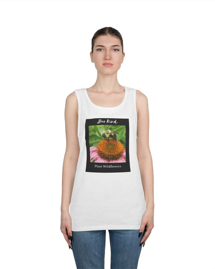 Bee Kind, Plant Wildflowers Tank Top - The Butterfly Mama