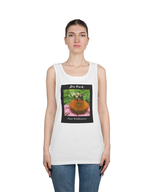 Bee Kind, Plant Wildflowers Tank Top - The Butterfly Mama