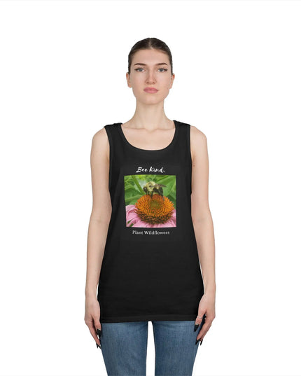 Bee Kind, Plant Wildflowers Tank Top - The Butterfly Mama