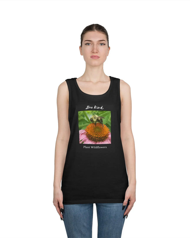 Bee Kind, Plant Wildflowers Tank Top - The Butterfly Mama