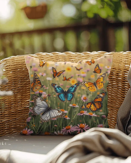 Butterfly Bliss Pillow: A Garden of Elegance and Color for Your Home - The Butterfly Mama