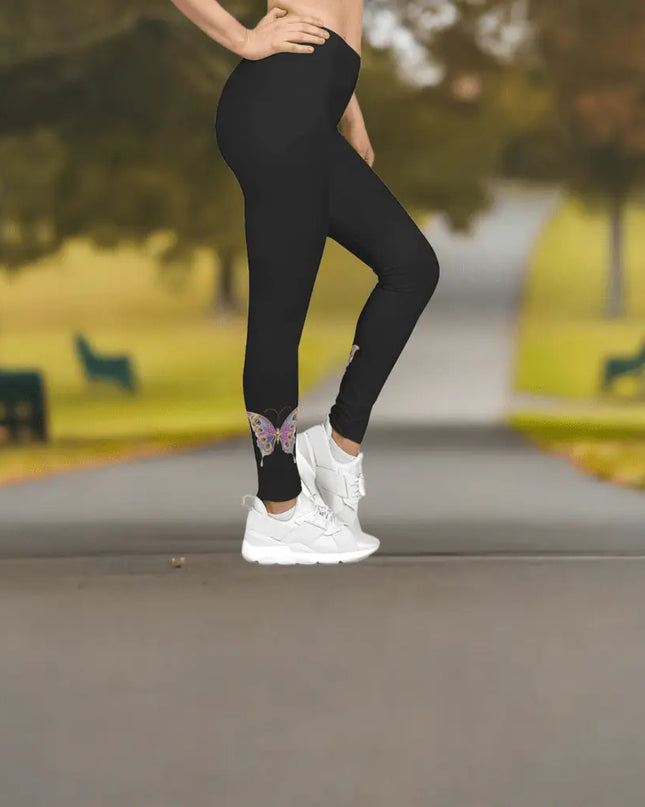 Butterfly Elegance Leggings - The Butterfly Mama