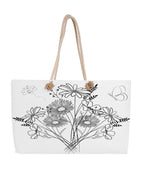 Cream-Colored Rope Handle