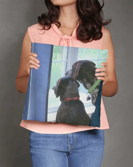 Customizable Classic Indoor Pillow - The Butterfly Mama