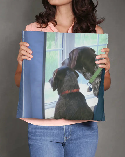 Customizable Classic Indoor Pillow - The Butterfly Mama