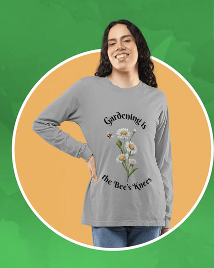 Gardening is the Bee’s Knees Long Sleeve Tee - The Butterfly Mama