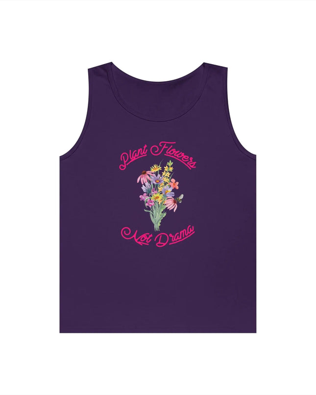 Plant Flowers Not Drama Tank Top - The Butterfly Mama