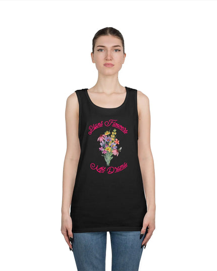 Plant Flowers Not Drama Tank Top - The Butterfly Mama
