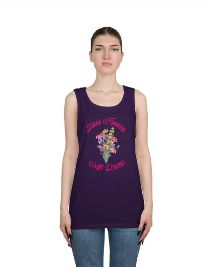 Plant Flowers Not Drama Tank Top - The Butterfly Mama