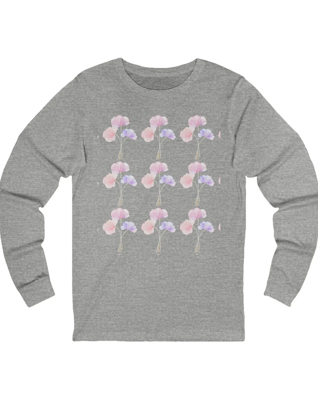Serene Bloom Long Sleeve Tee - The Butterfly Mama