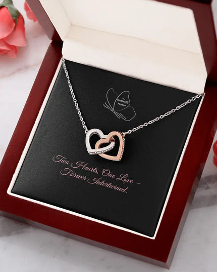 Two Hearts, One Love, Forever Intertwined - The Butterfly Mama
